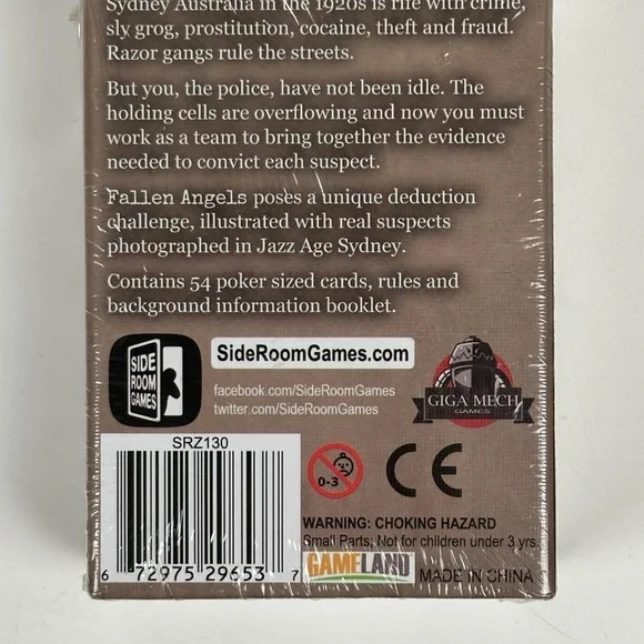 Fallen Angels Card Game by John Kean - Side Room Games New in Box - Picture 2 of 2